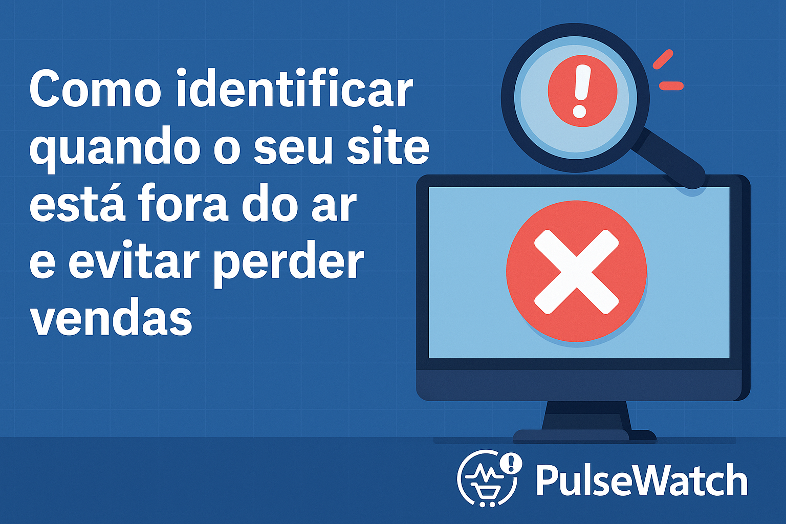 Como identificar quando o seu site está fora do ar e evitar perder vendas