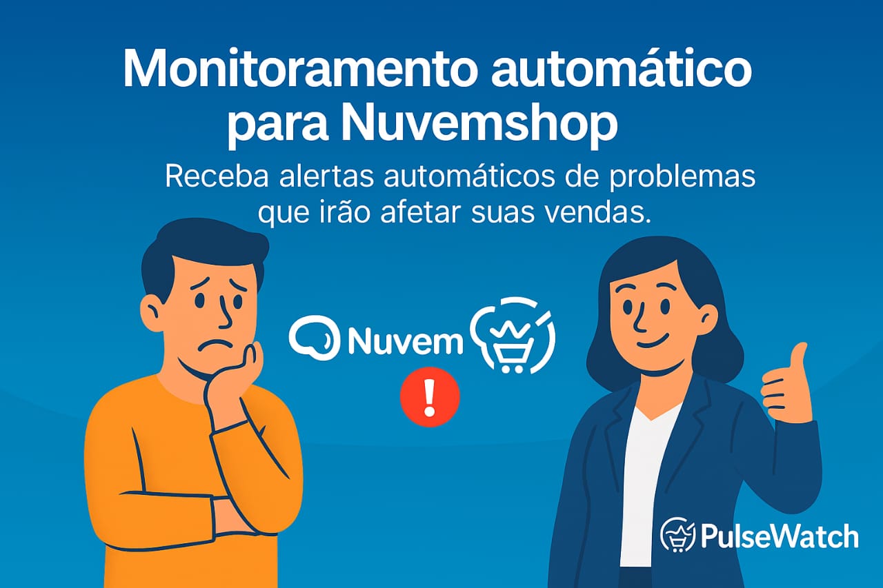 Monitoramento Automático para Nuvemshop